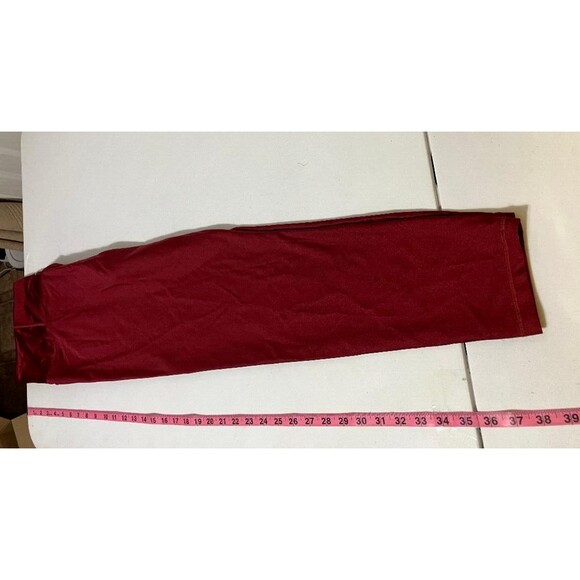 Athleta Elation Shine Size 2X Womens Deep Red Leggings Gym Yoga Activewear - Picture 10 of 10